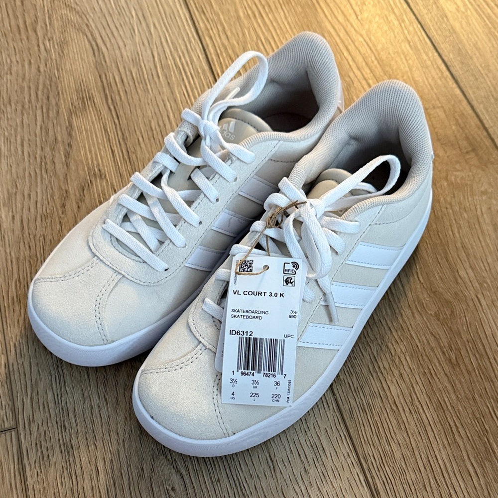 Adidas VL Court White Sneakers